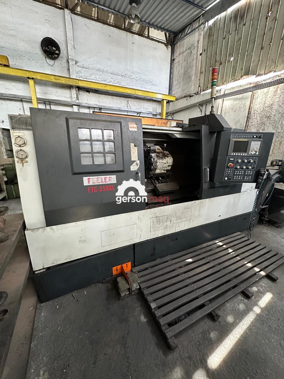 TORNO CNC FEELER FTC-350XL – FANUC – ANO 2011